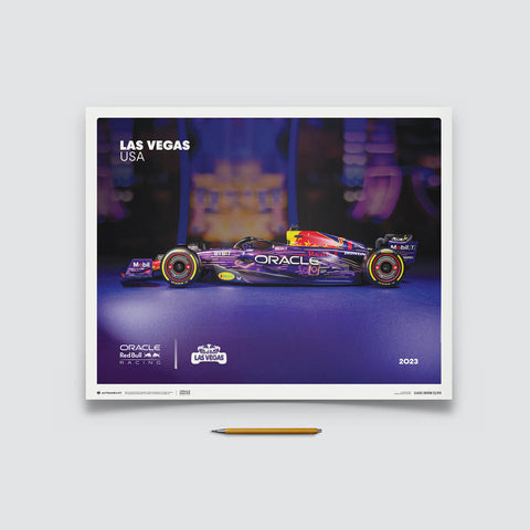 Oracle Red Bull Racing - Las Vegas Grand Prix - 2023 Automobilist Poster