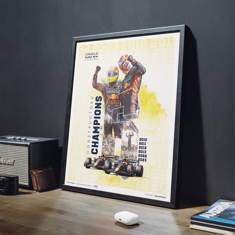 Oracle Red Bull Racing - F1 World Constructors' Champions - 2023 Automobilist Poster