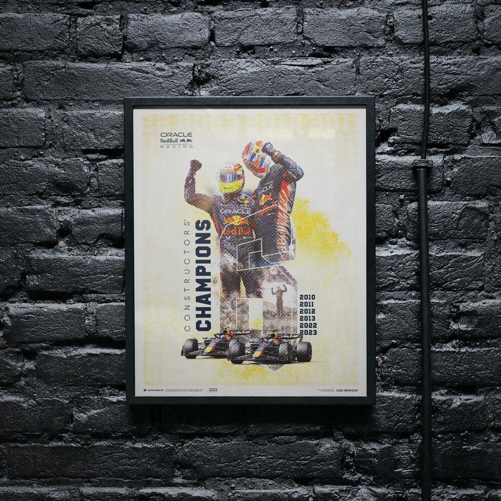 Oracle Red Bull Racing - F1 World Constructors' Champions - 2023 Automobilist Poster
