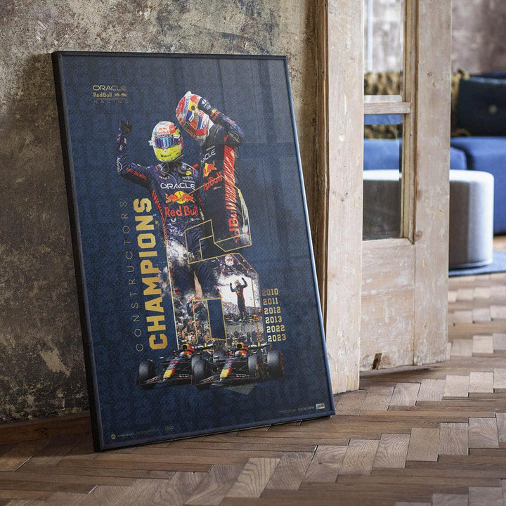 Oracle Red Bull Racing - F1 World Constructors' Champions - 2023 Collector’s Edition Automobilist Poster