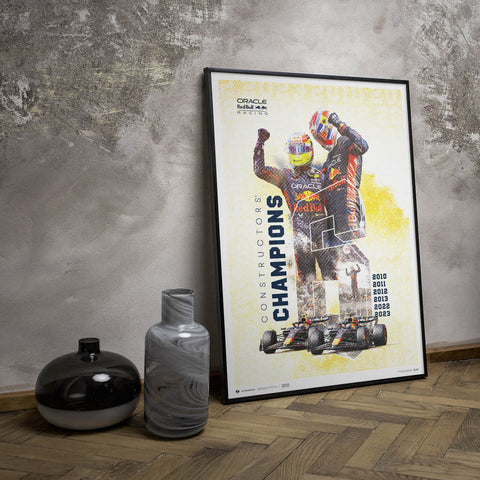 Oracle Red Bull Racing - F1 World Constructors' Champions - 2023 Automobilist Poster