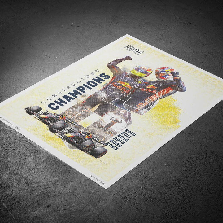 Oracle Red Bull Racing - F1 World Constructors' Champions - 2023 Automobilist Poster