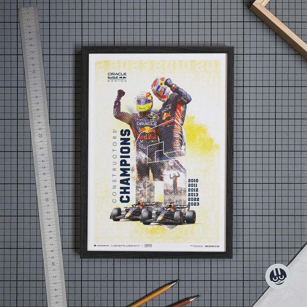 Oracle Red Bull Racing - F1 World Constructors' Champions - 2023 Automobilist Poster
