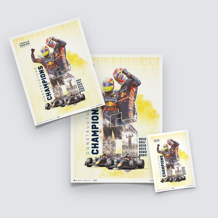 Oracle Red Bull Racing - F1 World Constructors' Champions - 2023 Automobilist Poster