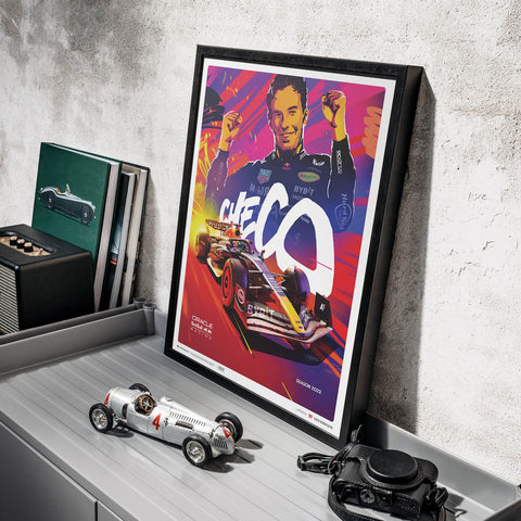 Oracle Red Bull Racing - Sergio Pérez - 2023 Automobilist Poster