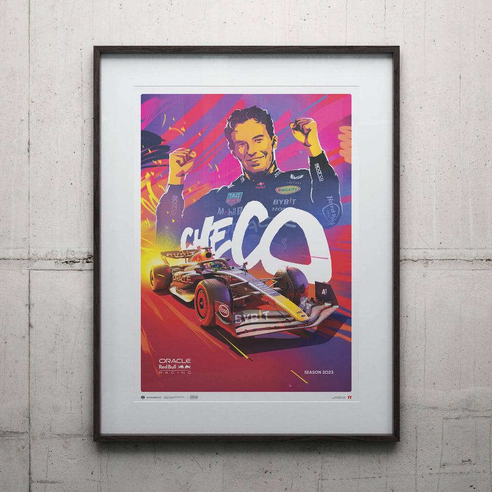 Oracle Red Bull Racing - Sergio Pérez - 2023 Automobilist Poster