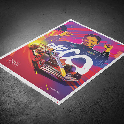 Oracle Red Bull Racing - Sergio Pérez - 2023 Automobilist Poster