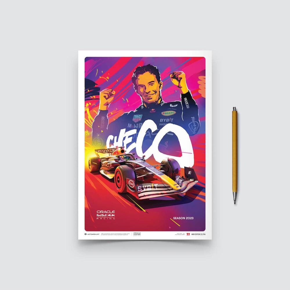 Oracle Red Bull Racing - Sergio Pérez - 2023 Automobilist Poster