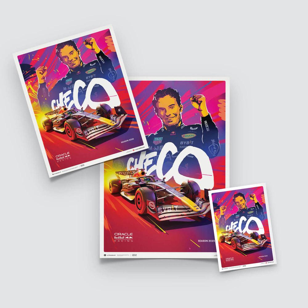 Oracle Red Bull Racing - Sergio Pérez - 2023 Automobilist Poster