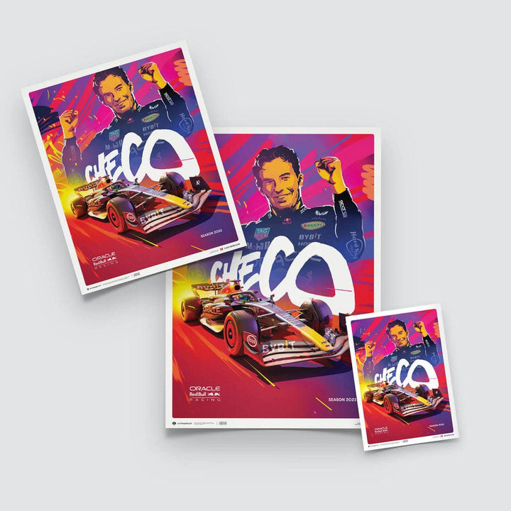 Oracle Red Bull Racing - Sergio Pérez - 2023 Automobilist Poster