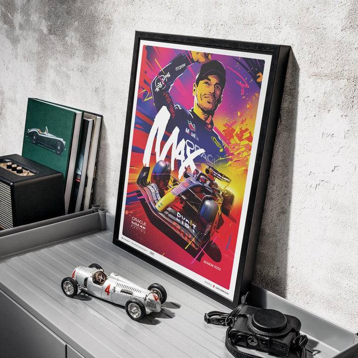 Oracle Red Bull Racing - Max Verstappen - 2023 Automobilist Poster