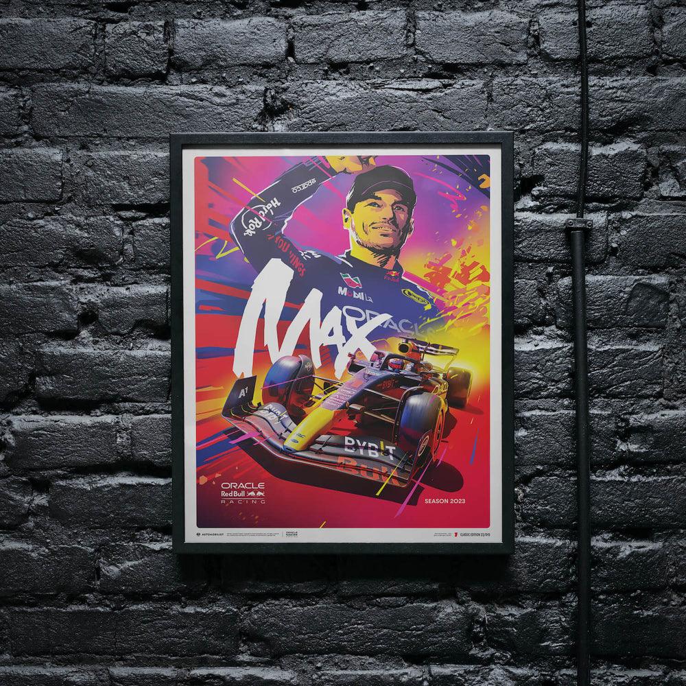 Oracle Red Bull Racing - Max Verstappen - 2023 Automobilist Poster