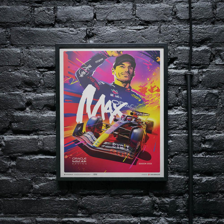Oracle Red Bull Racing - Max Verstappen - 2023 Automobilist Poster