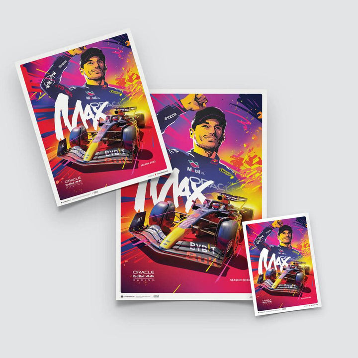Oracle Red Bull Racing - Max Verstappen - 2023 Automobilist Poster