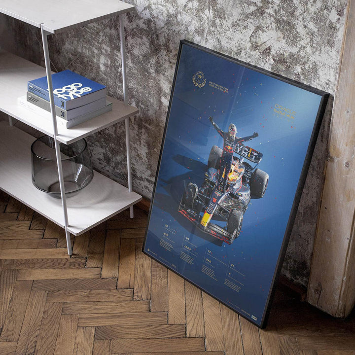 Oracle Red Bull Racing - Max Verstappen - Record-breaking Season - 2023 Collector’s Edition Automobilist Poster