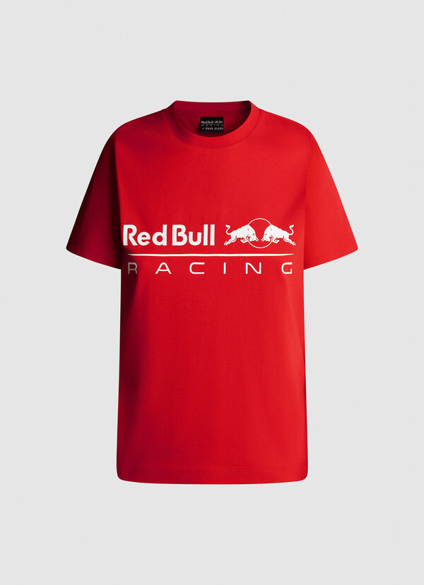 Red Bull Racing by Pepe Jeans - Standard Fit Logo T-shirt (Mars Red)