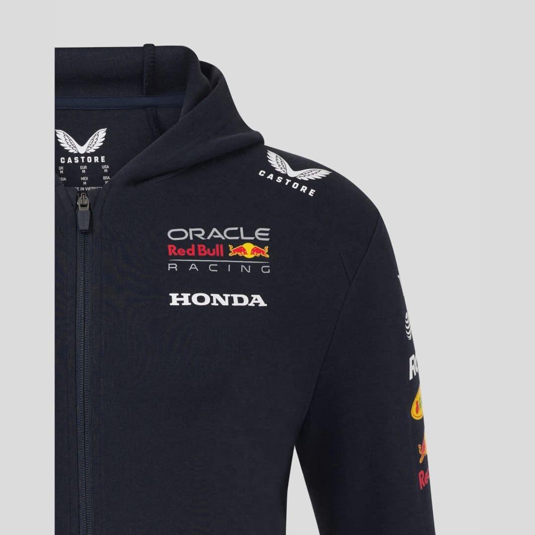 Red Bull Racing 2025 Team Full Zip Hoodie – Driven By