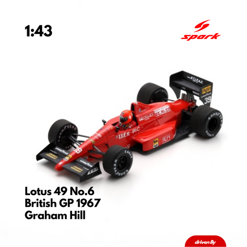 Life L190 Judd No.39 Pre-practice Portugal GP 1990 Bruno Giacomelli - 1/43 Heritage Spark Model Car