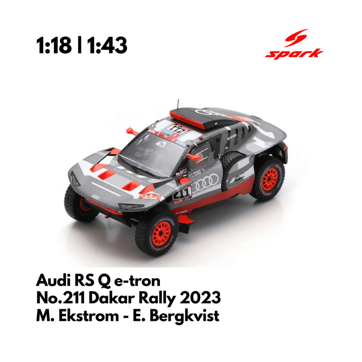 Audi RS Q e-tron Dakar Rally 2023 - Spark Model Car