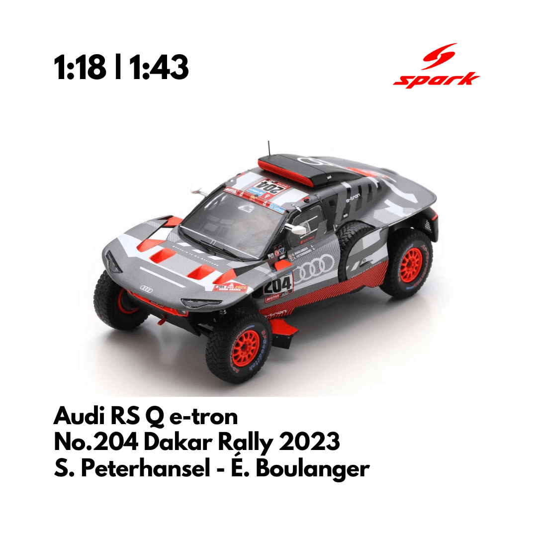 Audi RS Q e-tron Dakar Rally 2023 - Spark Model Car