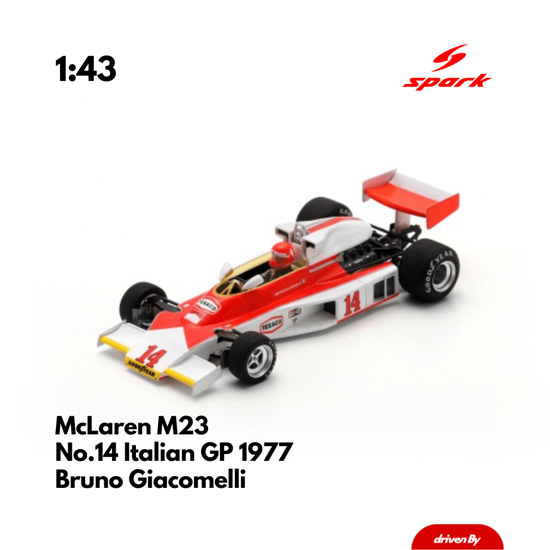 Spark S5736 MCLAREN M23 N°30 GP Angleterre 1973 Jody Scheckter 1/43 Spark S5736 MCLAREN M23 N°30 GP Angleterre 1973 Jody Scheckter 1/43