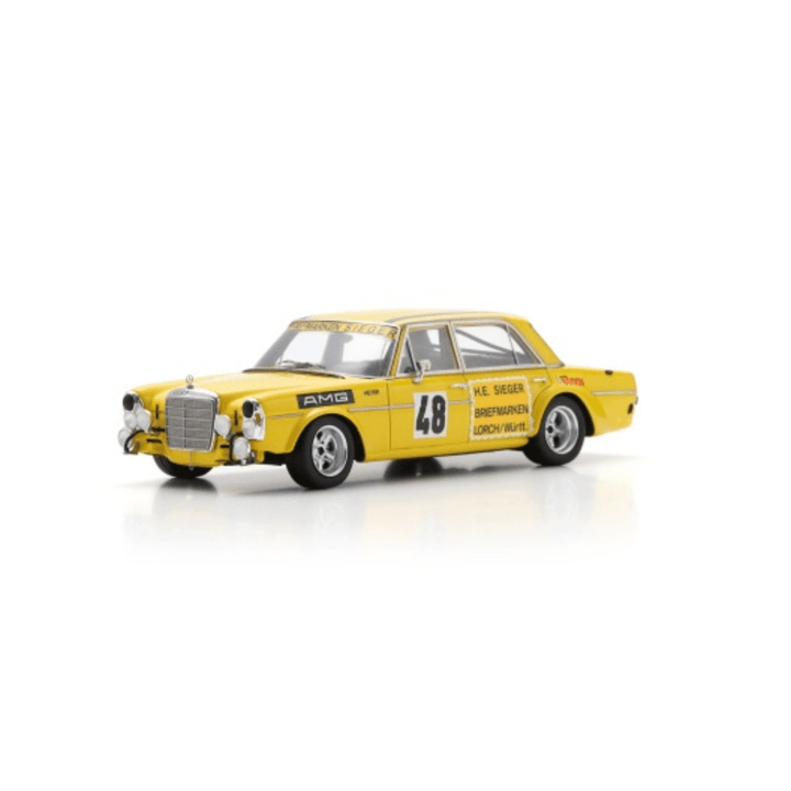 Mercedes-Benz 300 SEL 6.8 AMG No.48 Test Drive Le Mans 24H 1972 - Heritage Spark Model Car