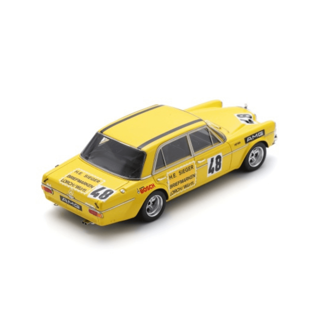 Mercedes-Benz 300 SEL 6.8 AMG No.48 Test Drive Le Mans 24H 1972 - Heritage Spark Model Car