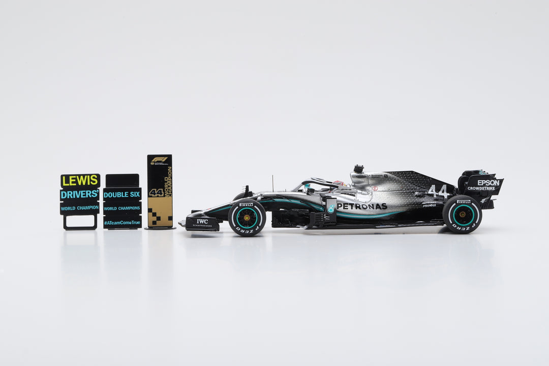 Lewis Hamilton - Mercedes-AMG W10 USGP 6th World Champion Edition - Spark Model Car