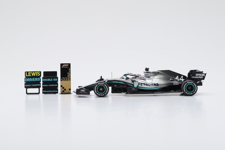 Lewis Hamilton - Mercedes-AMG W10 USGP 6th World Champion Edition - Spark Model Car