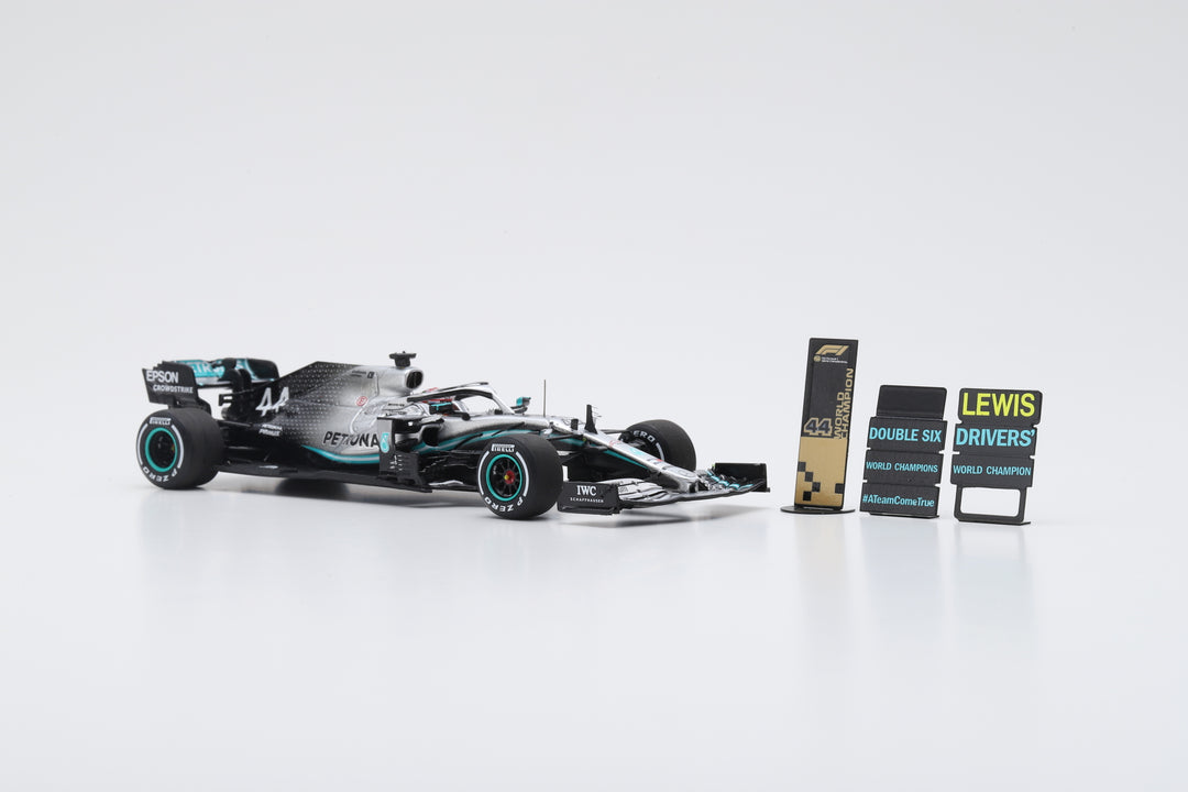 Lewis Hamilton - Mercedes-AMG W10 USGP 6th World Champion Edition - Spark Model Car