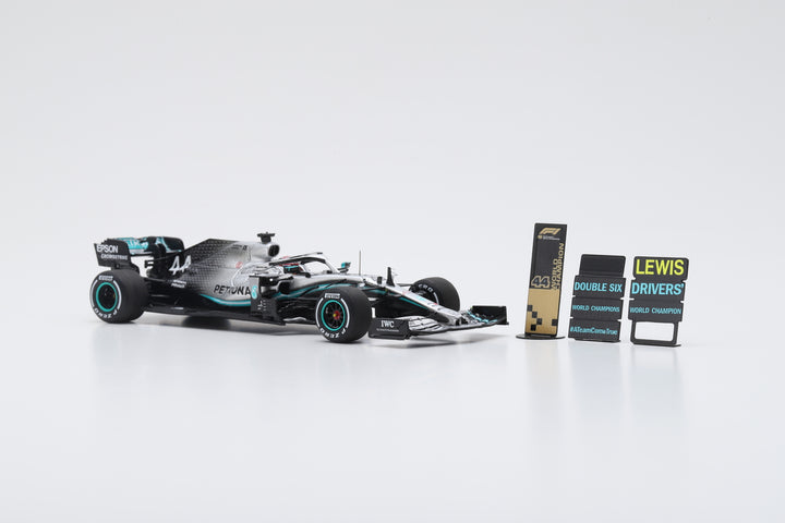 Lewis Hamilton - Mercedes-AMG W10 USGP 6th World Champion Edition - Spark Model Car