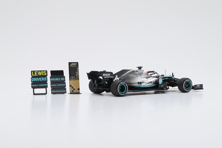 Lewis Hamilton - Mercedes-AMG W10 USGP 6th World Champion Edition - Spark Model Car