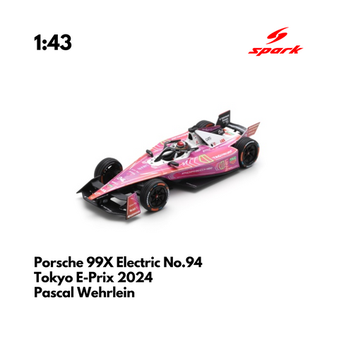 Pascal Wehrlein Porsche 99X Electric No.94 Tokyo E-Prix 2024 - Spark Model