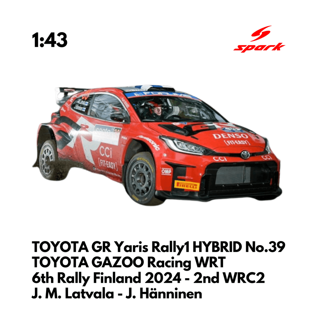TOYOTA GR Yaris Rally1 HYBRID No.39 TOYOTA GAZOO Racing WRT 6th
