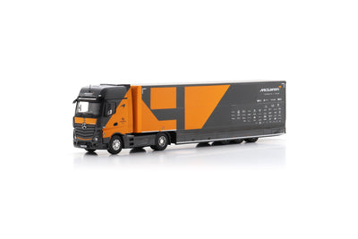 Mercedes Actros Truck McLaren F1 team Lando Norris & Oscar Piastri - Spark Model