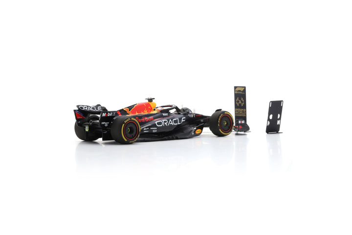 Red Bull Racing RB19 | World Champion Qatar GP 2023 Max Verstappen Model Car - Spark Model