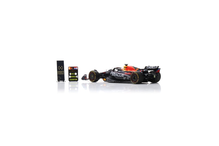 Red Bull Racing RB19 | World Champion Qatar GP 2023 Max Verstappen Model Car - Spark Model