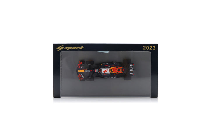 Red Bull Racing RB19 | World Champion Qatar GP 2023 Max Verstappen Model Car - Spark Model