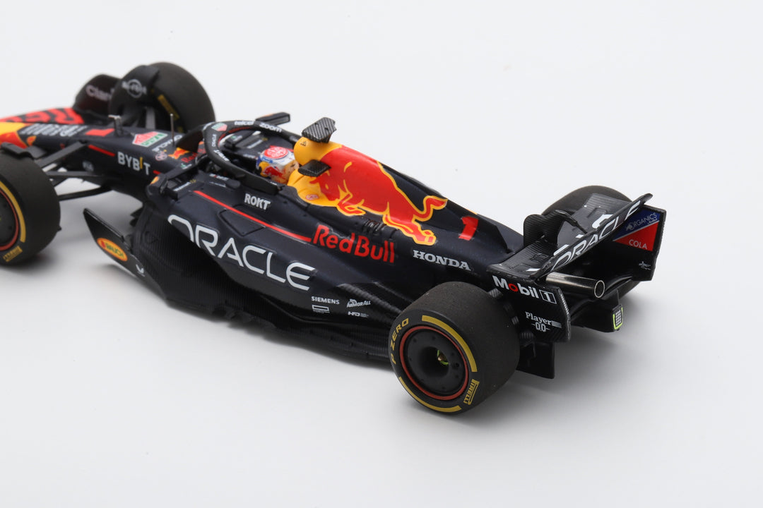 Red Bull Racing RB19 | World Champion Qatar GP 2023 Max Verstappen Model Car - Spark Model