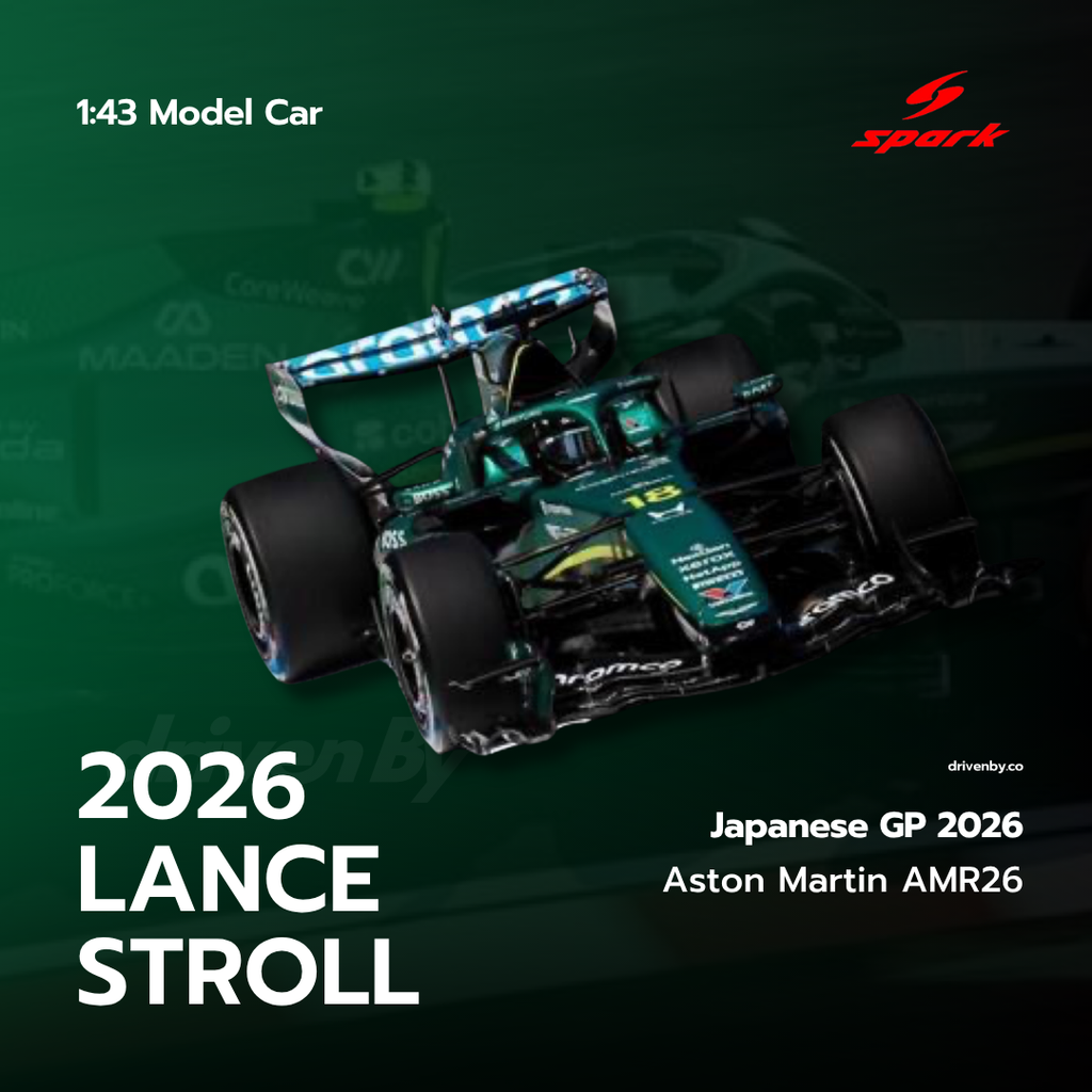 Lance Stroll Aston Martin Aramco Formula One Team AMR26 No.18