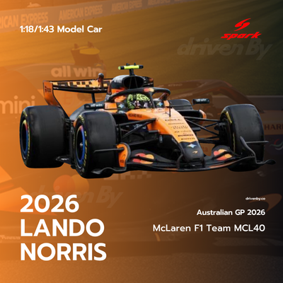 Lando Norris McLaren F1 Team MCL40 No.1 Australian GP 2026 - Spark Model Car