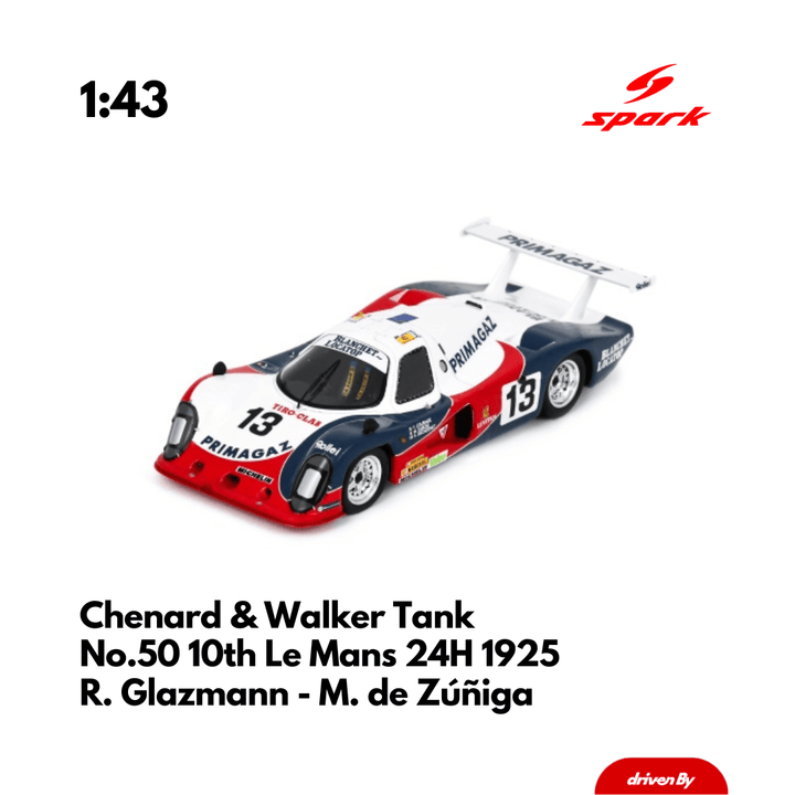 Cougar C01 B No.13 Le Mans 24H 1983 - Heritage Spark Model Car