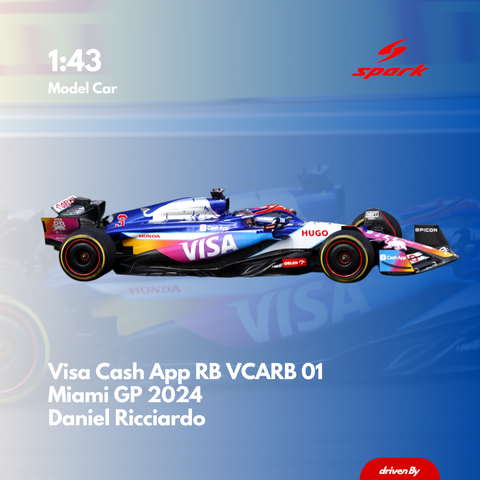 Daniel Ricciardo Visa Cash App RB VCARB 01 - Miami GP 2024 Livery Model ...