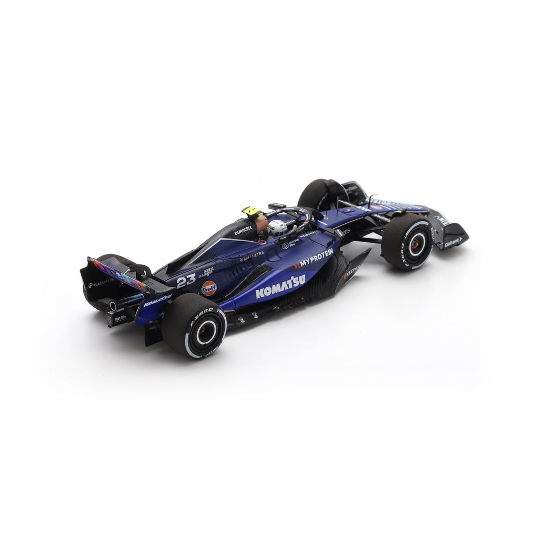 Alex Albon US GP 2024 100th Race Williams Racing FW46 Model Car - Spark Model
