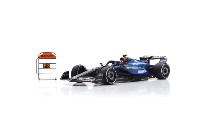 Carlos Sainz Azerbaijan GP 2025 3rd Williams Racing FW47 Model Car - Spark Model