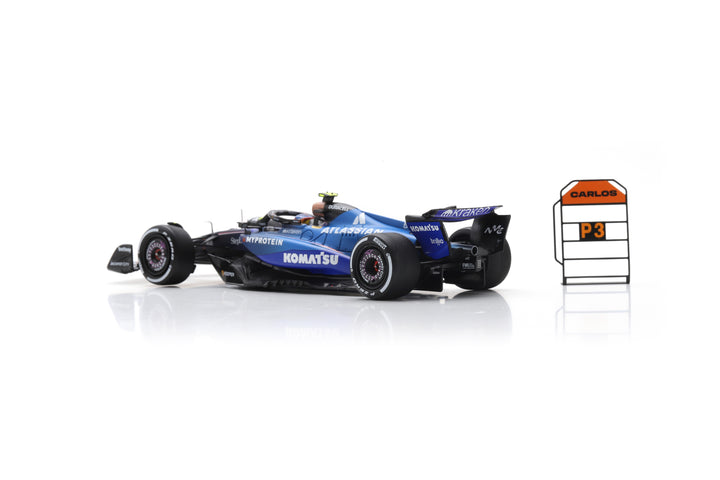 Carlos Sainz Azerbaijan GP 2025 3rd Williams Racing FW47 Model Car - Spark Model