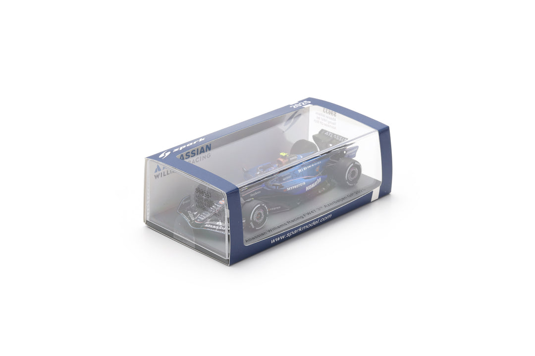 Carlos Sainz Azerbaijan GP 2025 3rd Williams Racing FW47 Model Car - Spark Model