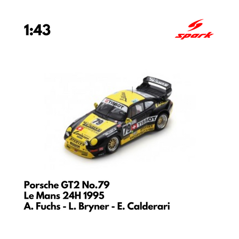 Porsche GT2 No.79 Le Mans 24H 1995 - 1:43 Spark Model Car