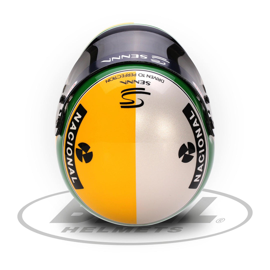 Ayrton Senna 30 Years Legacy - BELL 1:2 Mini Model Helmet