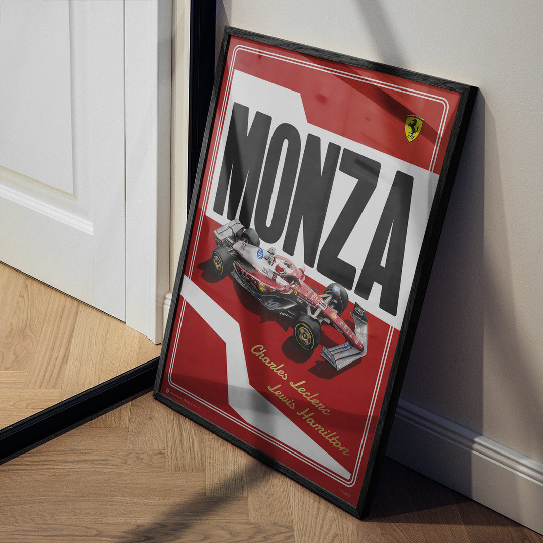 Scuderia Ferrari HP - SF-25 Monza special livery 2025 | Automobilist Official Poster